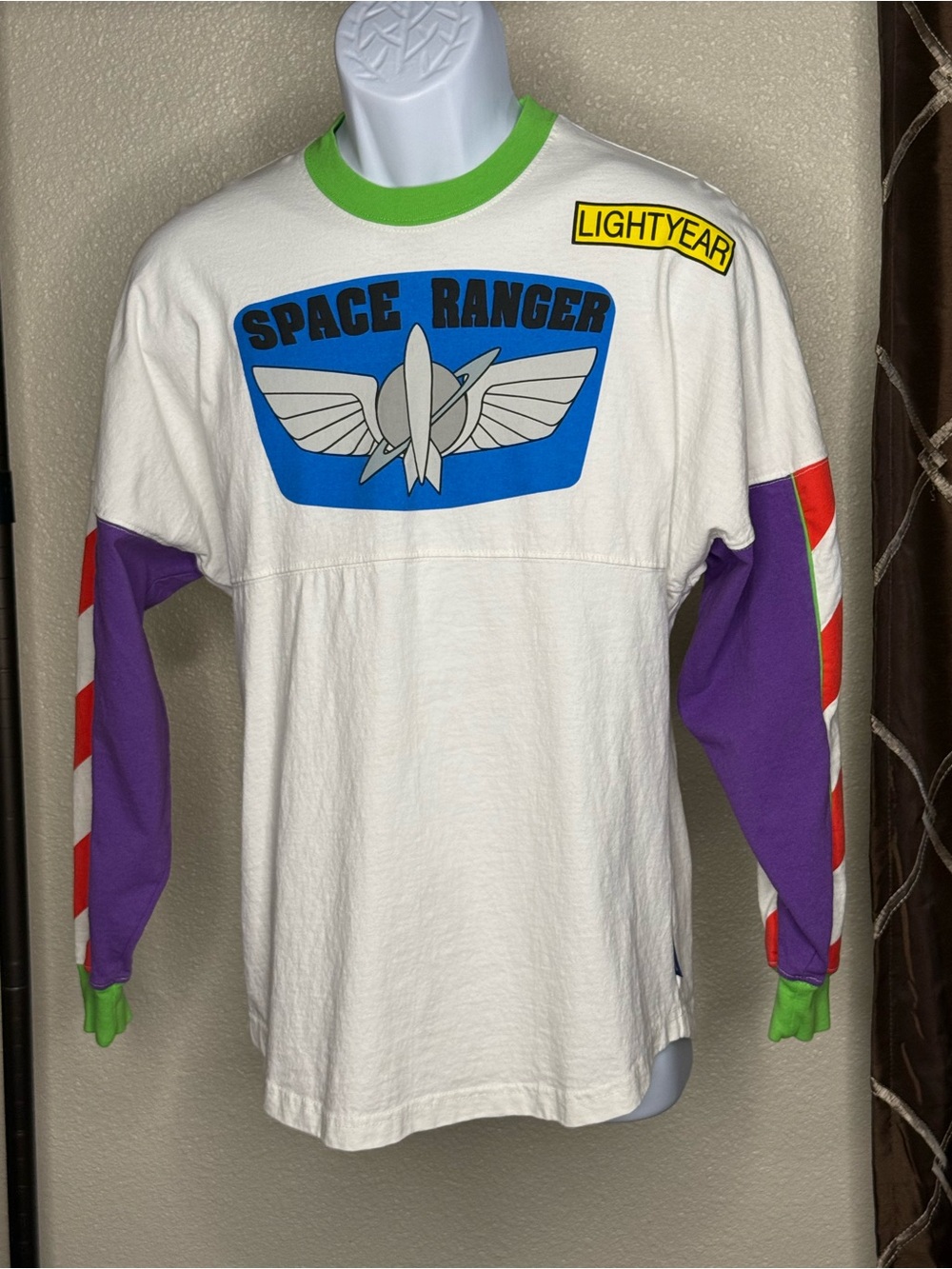 Disney Buzz Lightyear Spirit Jersey Small Space Ranger Toy Story